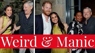 Meghan Markle's Weird and Manic Display at BEEF Netflix Event with Ted Sarandos and Nicole Avant