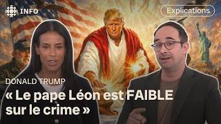 Donald Trump s’en prend au pape Léon XIV et son message antiguerre | Première ligne
