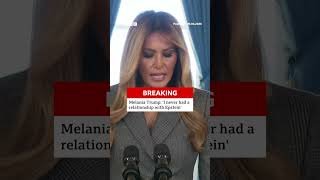Melania Trump says rumours linking her to Jeffrey Epstein "need to stop". #BBCNews