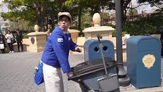 2025年4月7日撮影 ついにディズニーシーに復活！5年ぶりのファンカストさん