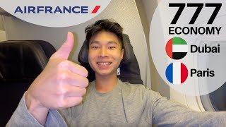AIR FRANCE 777 ECONOMY: Yeah or Nah 👍🏼 / 👎🏼 (Dubai to Paris)