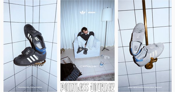 「アディダス オリジナルス」 × 常田大希「POINTLESS JOURNEY」 × 「アトモス」がフルスエードの“スーパースター”を発売 - WWDJAPAN