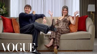 Tom Blyth & Emily Bader Ask Rapid-Fire Questions | Off the Cuff | Vogue