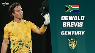 'Baby AB' Brevis announces himself with blazing 125no | Australia v South Africa 2025-26