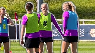READY FOR SPAIN! 💪 | England women train ahead of Spain clash