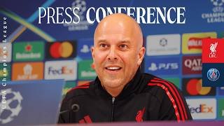Arne Slot Press Conference: Liverpool vs PSG | UEFA Champions League