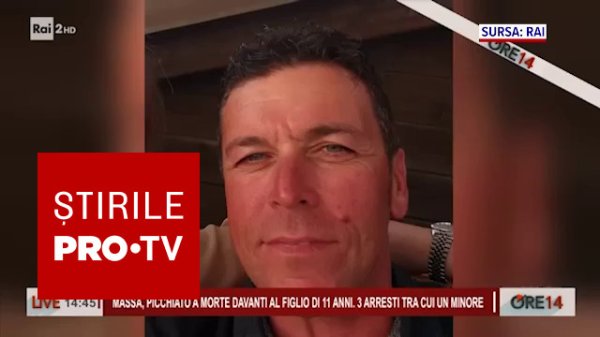 „Tată, ridică-te! Te rog!”. Momentul în care italianul a fost ucis cu ajutorul a doi români a fost filmat - Știrile ProTV