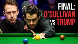 Ronnie O'Sullivan One Step Closer to Glory Against Judd Trump in the Final!