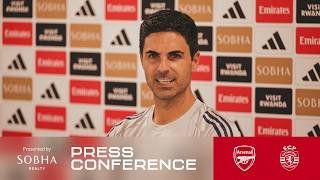 PRESS CONFERENCE | Mikel Arteta on Sporting CP | Champions League ambitions and big week ahead | UCL