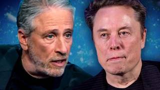 Elon Musk F's Around With Jon Stewart... Finds Out!