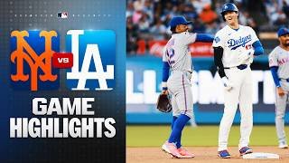 Mets vs. Dodgers Game Highlights (4/13/26) | MLB Highlights