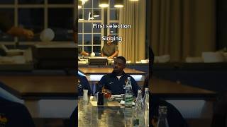 Not bad at all... 😜 #EquipeDeFrance #Ekitike #singing #Akliouche