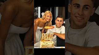 "Fermín López and His Girlfriend Berta Gallardo:#fermínlópez #barcelona #girlfriends #girl #football