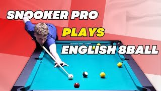 PRO SNOOKER PLAYER TRIES ENGLISH POOL for the First Time! 🎱