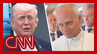 Pope Leo pushes back after Trump calls him ‘terrible’