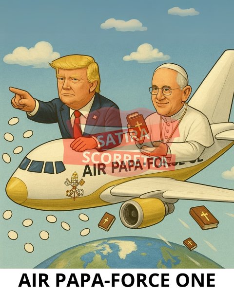 Air Papaforce One: la prima alleanza celeste-terrena tra ...