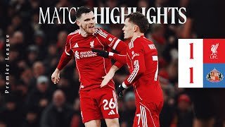 Highlights: Liverpool 1-1 Sunderland | Wirtz Effort Earns Premier League Point