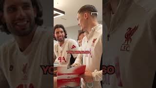 Liverpool players are in awe of Florian Wirtz after seeing his FC 26 rating 🤯