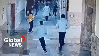 At least 16 wounded, assailant dead after shooting at high school in Turkey