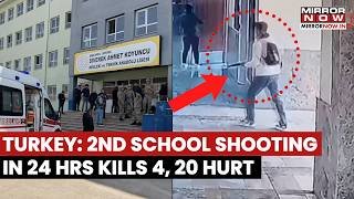 Turkey: Second Deadly SCHOOL SHOOTING In 24 Hours Kills 4, 20 Injured As Gunman Shoots Himself