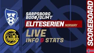 Sarpsborg - Bodø/Glimt: Eliteserien Norwegian League LIVE score and stats