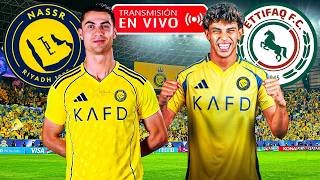 AL NASSR vs AL ETTIFAQ 🔴 EN VIVO con Cristiano Ronaldo por la fecha 29 de Saudi Pro League |REACCIÓN
