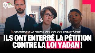 ALERTE : Ils ont enterré la pétition contre la loi Yadan !
