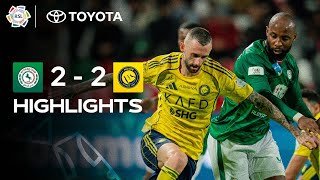 Ronaldo scores, Al Nassr drop points vs. Al Ettifaq ⏱️ | Powered by Toyota