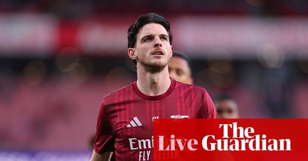 Arsenal v Sporting: Champions League quarter-final, second leg – live