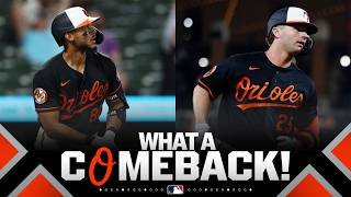 O WOW ORIOLES! The Orioles come back from down 7-1 to TAKE THE LEAD! (Ft. Jackson, Alonso, more!)