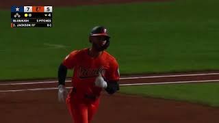Jeremiah Jackson's 1st Major League home run!