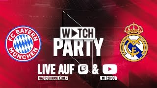 LIVE 🔴 FC Bayern vs Real Madrid | Champions League Watchparty