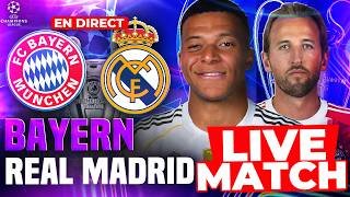 🔴 BAYERN MUNICH - REAL MADRID LIVE /🏆LIGUE DES CHAMPIONS 1/4 FINALE MATCH RETOUR / CHAMPIONS LEAGUE