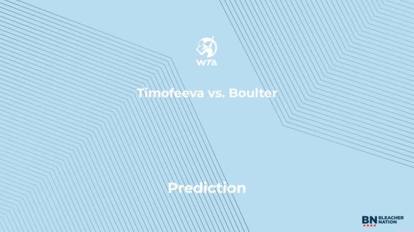 Timofeeva vs. Boulter Prediction at the Open Capfinances Rouen Metropole - Monday, April 13 - Bleacher Nation