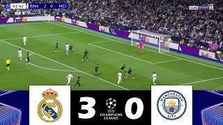 皇家马德里 vs. 曼城 [3-0] | 2025/26 赛季欧洲冠军联赛 | 全场集锦！