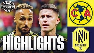 Nashville SC vs. Club América CONCACAF Champions Cup Highlights ⚽️ FOX Soccer
