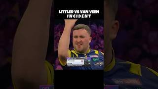 Littler FURIOUS at Van Veen 🎯😡