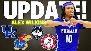 Alex Wilkins Enters The Portal - Hearing From Kentucky, Kansas, UConn, Alabama, And More!