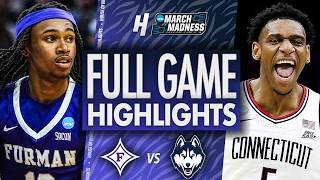 Furman vs UConn - FULL GAME HIGHLIGHTS 🔥 First Round | NCAA March Madness 2026