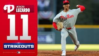 Luzardo LIGHTS IT UP! Jesús Luzardo strikes out 11 BATTERS against the Rockies! 😤