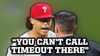 Umpire grants Juan Soto timeout and Jesus Luzardo throws the pitch anyway, a breakdown