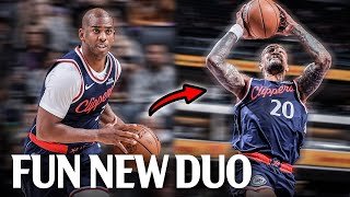 Chris Paul & John Collins combine for 32 PTS, 10 AST in 18 Mins🍿